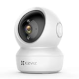 EZVIZ 2K+ Cámara de Vigilancia Interior WiFi Cámara IP Domo 360º PTZ, Visión Nocturna, Detección de Movimiento, Audio Bidireccional, Compatible con Alexa y Google, Andriod/iOS, C6N 4MP