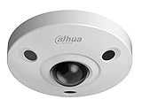 Dahua ipcebw8600 Cámara domo IP fish-eye 360 grados 6 MP, color blanco